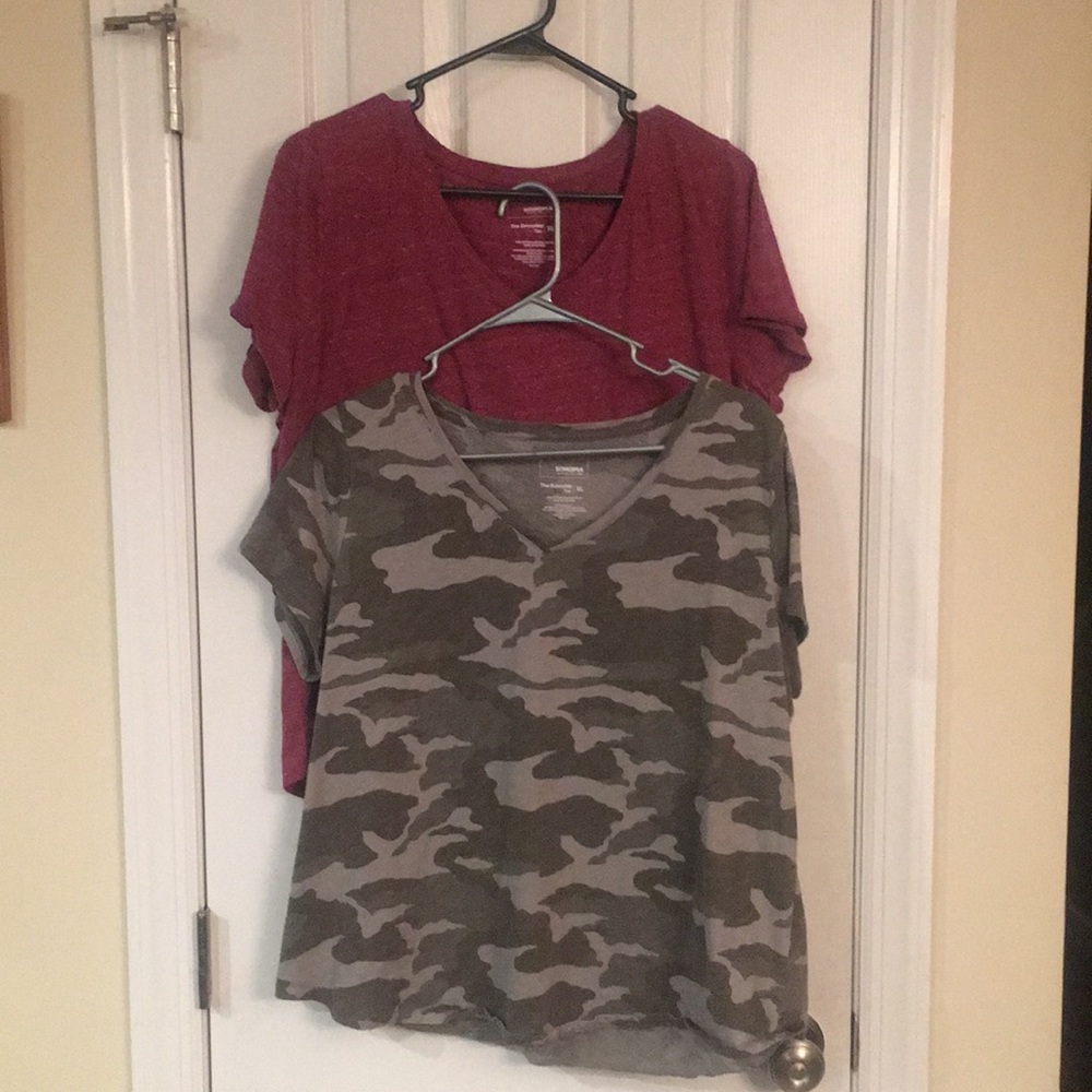 2 Pieces Sonoma Every Day Tees